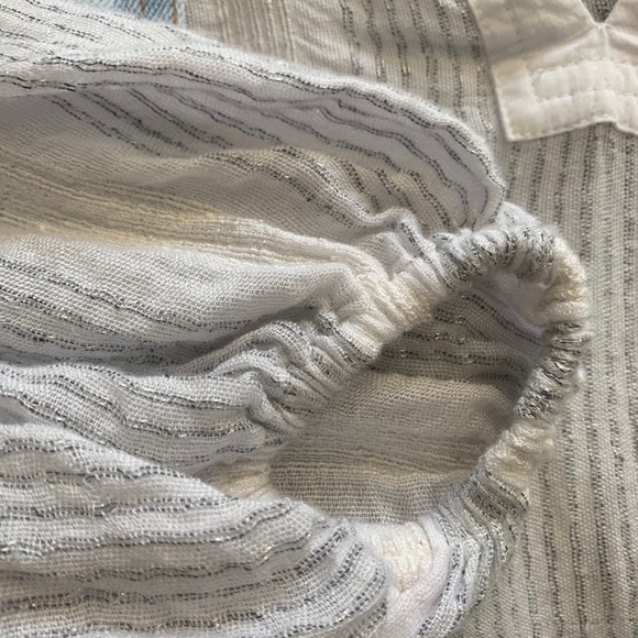 Free People breezy long sleeve white top(S) - Picture 3 of 5